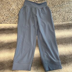 Old navy active power soft pants, light blue, medium size
